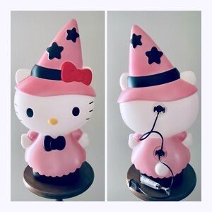 🎀 Hello Kitty Halloween Witch Blow Mold Light